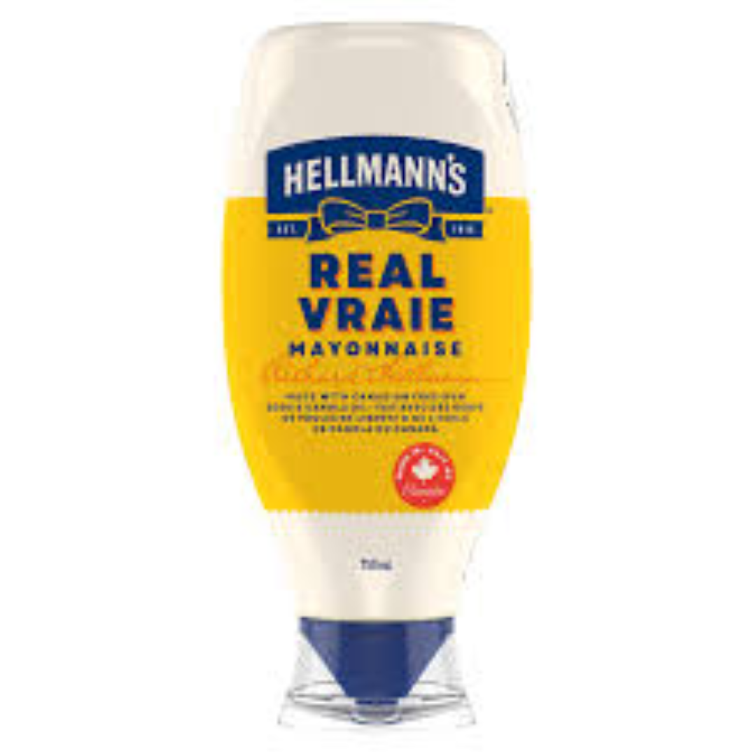 HELLMANS REAL MAYONNAISE 750ML